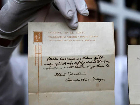 What Einstein Left Behind in Tokyo