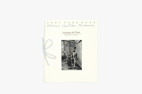 Henri Cartier-Bresson 'à propos de Paris' Postcard Book (1995)