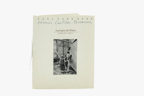 Henri Cartier-Bresson 'à propos de Paris' Postcard Book (1995)