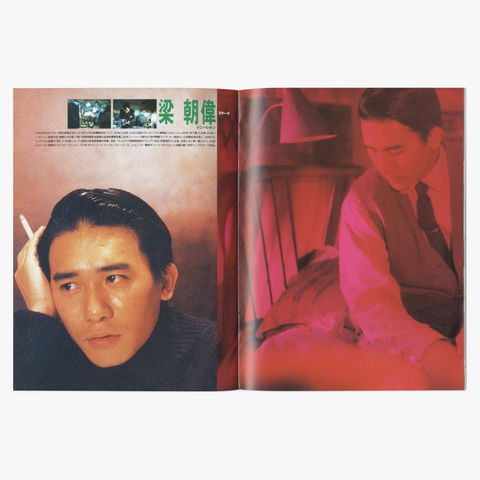 Days of Being Wild Original Japanese Film Pamphlet (1992)